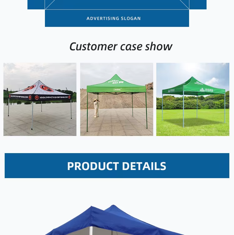 3x3m Outdoor Advertising Custom Print Event Pop Up Canopy Aluminium Folding Trade Show Tent for Exhibitionpicture6