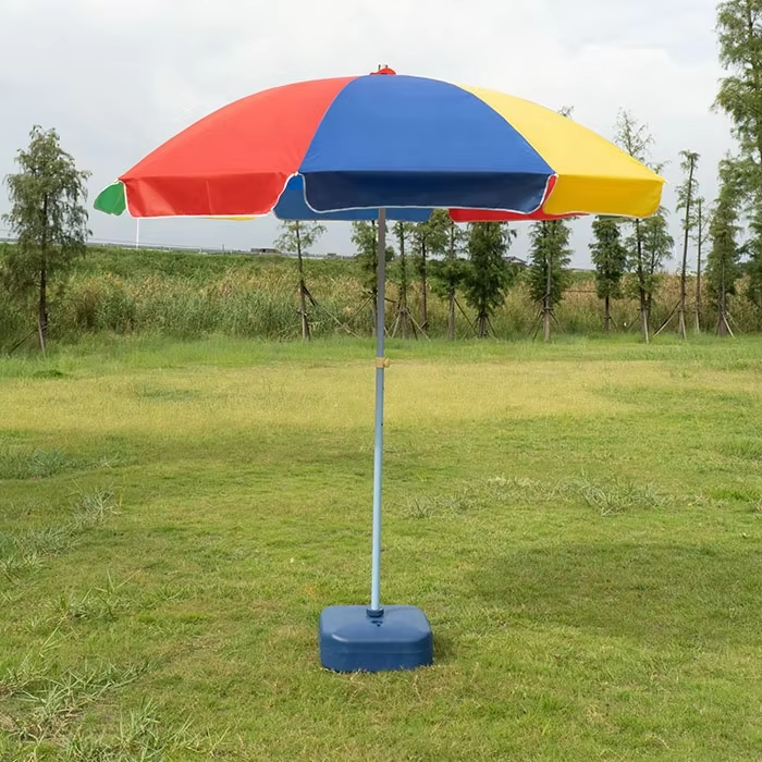 Outdoor Waterproof Umbrella Sun Protection Portable Parasol Beach Umbrella Courtyard Sun Umbrella