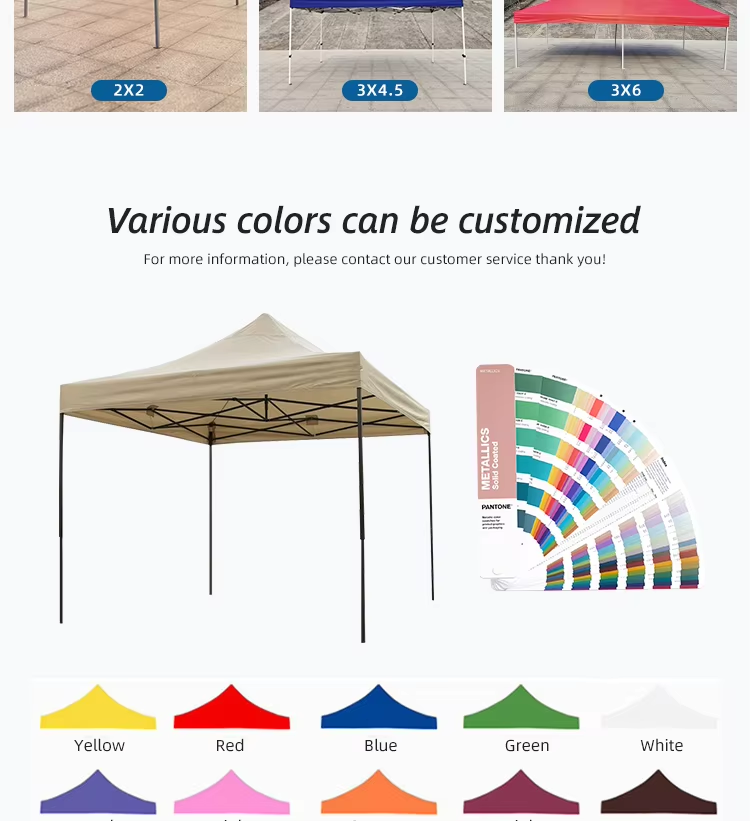 3X3M Garden Gazebo Pop up Trade Show Tents Canopy Tent Advertising Tents for Eventspicture6
