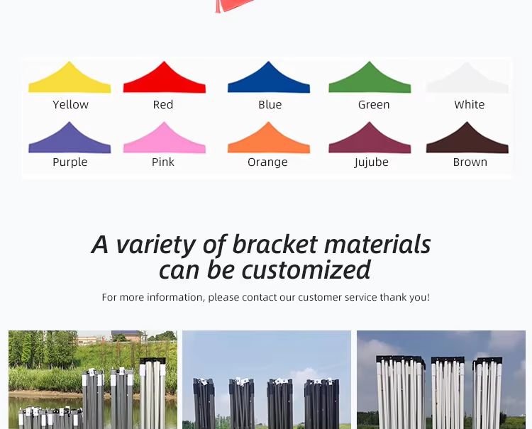 20x10ft Big Outdoor Restaurant Waterproof UV Foldable Automatico Canopy Tent Gazebo Tent with Windowpicture6