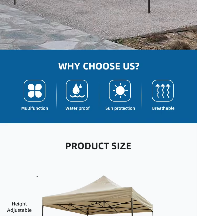 3X3M Garden Gazebo Pop up Trade Show Tents Canopy Tent Advertising Tents for Eventspicture4
