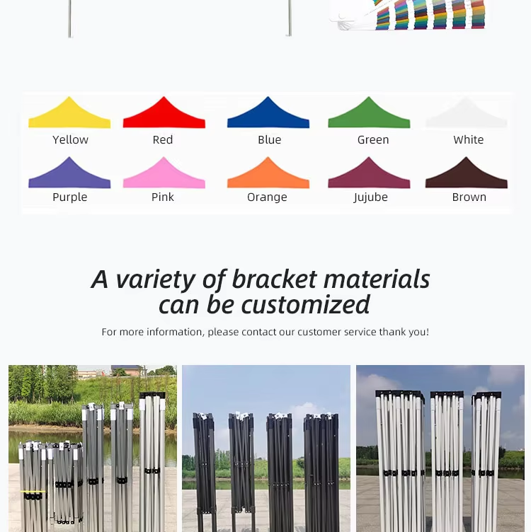 3x3m Outdoor Advertising Custom Print Event Pop Up Canopy Aluminium Folding Trade Show Tent for Exhibitionpicture4
