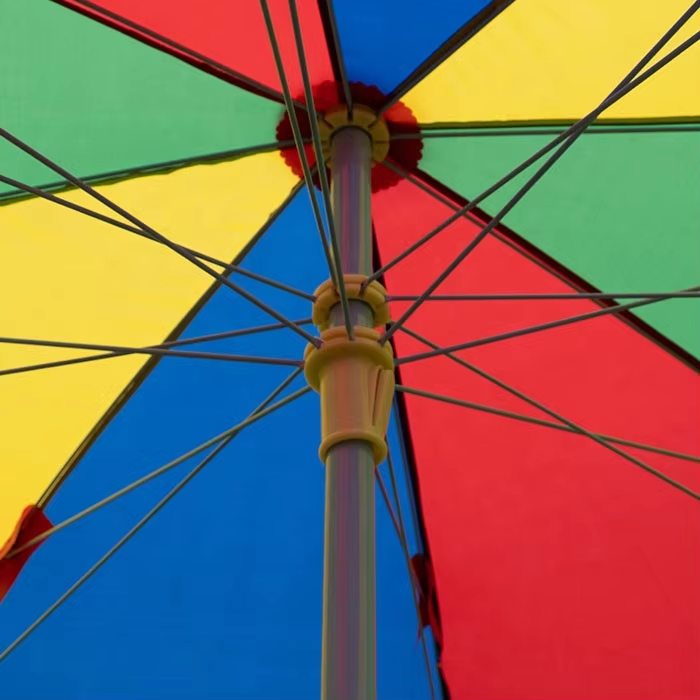 Outdoor Waterproof Umbrella Sun Protection Portable Parasol Beach Umbrella Courtyard Sun Umbrellapicture3