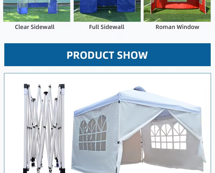 Custom Canopy Tent Luxury Gazebo Pop Up Tents For Events 3x6m Trade Show Tentpicture8