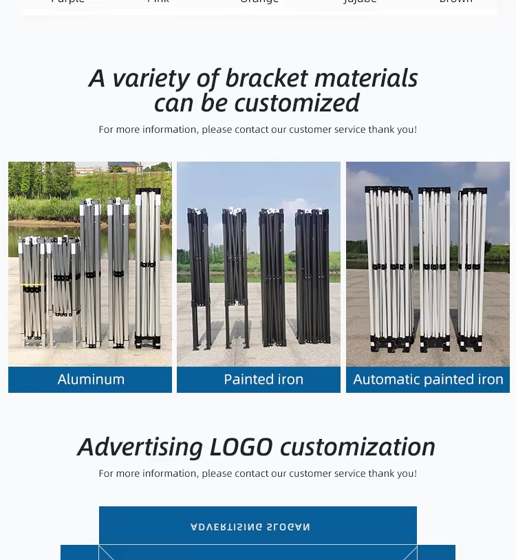 Custom Made Printing Canopy Business Canopy Outdoor Event Trade Show Tent With Clear Wallspicture4