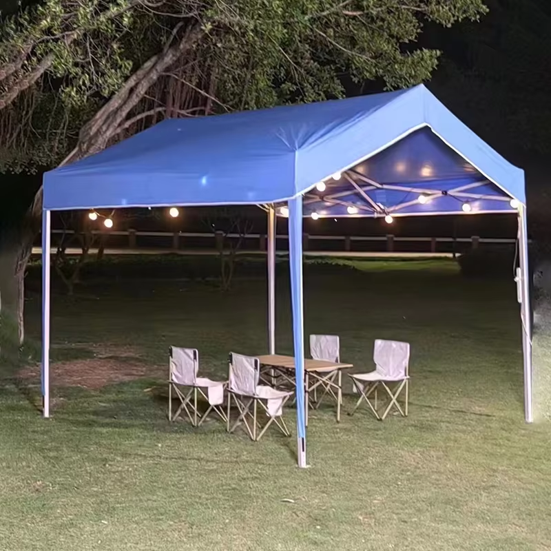 Outdoor Garden Tent Party Wedding 2.7x3m Folding Tent Courtyard Rectangular Canopy Tent Multiple People