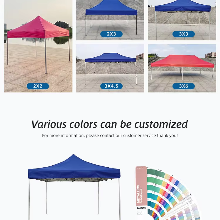 3x3m Outdoor Advertising Custom Print Event Pop Up Canopy Aluminium Folding Trade Show Tent for Exhibitionpicture3