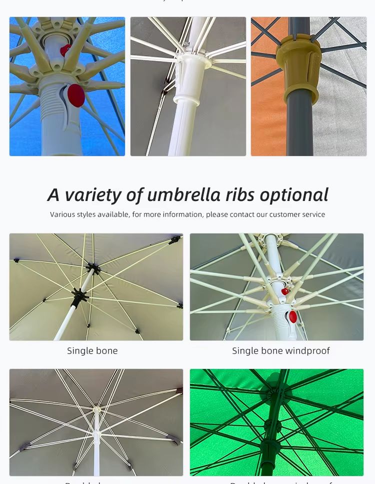 Hot Selling Custom Full Printing Outdoor Sun Beach Umbrella 1.8m Adjustable Angle Advertising Umbrellapicture7