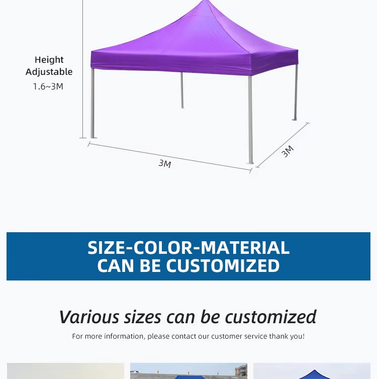 Advertising Logo Outdoor Aluminum Trade Show Tent Exhibition Event Marquee Gazebos Canopy Pop Up Custom Printed Tentspicture2