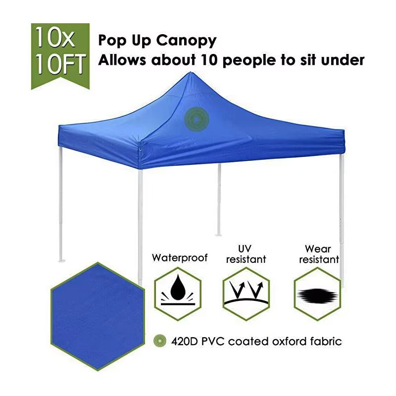 Outdoor Foldable Gazebo Trade Show Events Aluminum Pop Up Canopy Tent 3×3