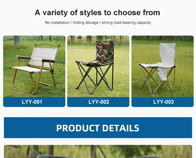 Camping Furniture Outdoor Camouflage Chair Hiking Fishing Chairpicture4