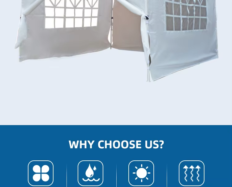 20×10 Big Marquee Outdoor Easy Up Retractable Pop Up Automatico Tent 3×6 EZ Pop Up Folding Tent with Wallpicture1