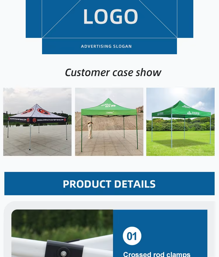 10x20ft Customized Automatic Steel Frame Outdoor Event Ez Pop Up Folding Canopy Tent 3×6picture5
