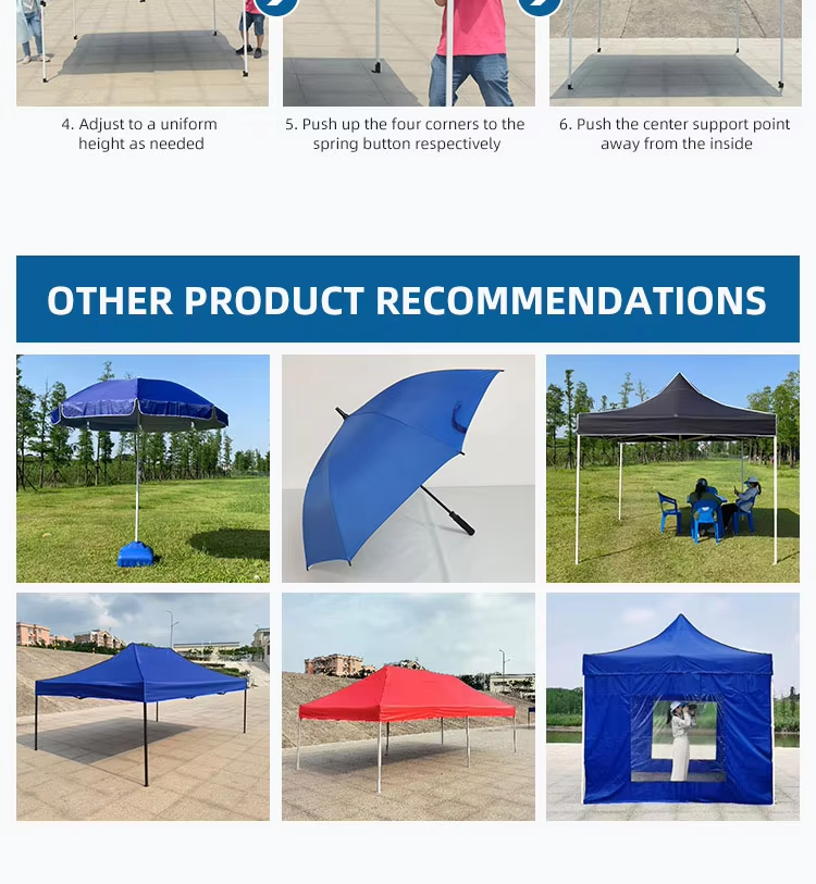 Outdoor Awning Advertising Quick Folding Tents Trade Show Event Custom Exhibition Ez Pop Up 10×10 Canopy Gazebo Fold 3×3picture9