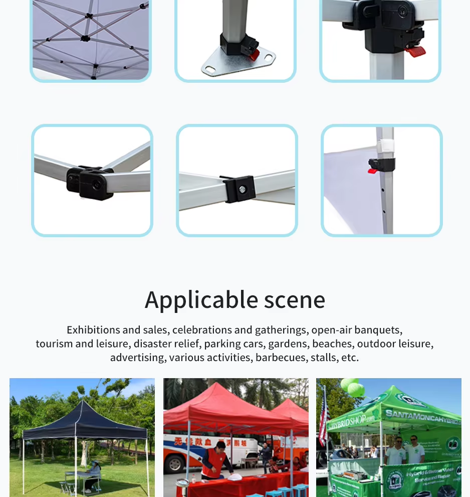 Factory Direct 3×6 Folding Comfortable Outdoor Gazebo Trade Show Tent For Eventspicture7