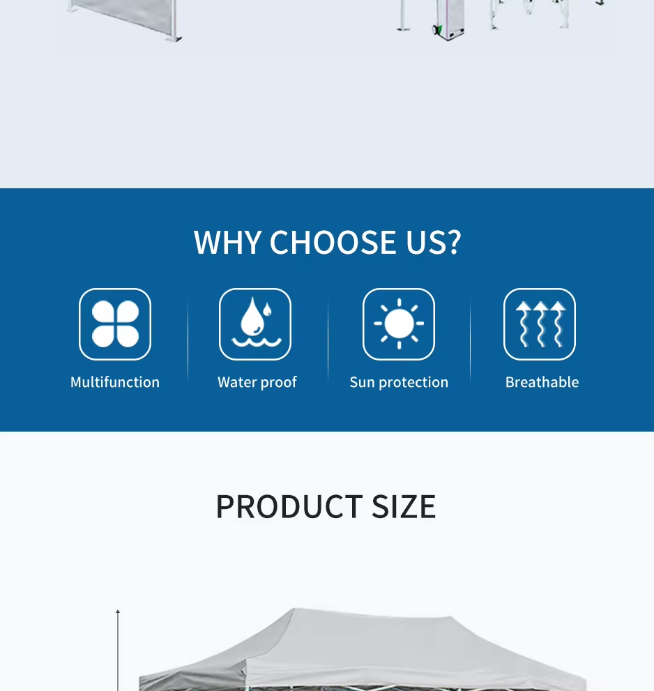 Factory Direct 3×6 Folding Comfortable Outdoor Gazebo Trade Show Tent For Eventspicture1