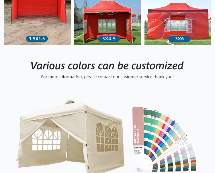 3x6m Waterproof Marquee Pop Up 10x20ft Folding Outdoor Tent 3×6 Fold Gazebo Trade Show Tentpicture4
