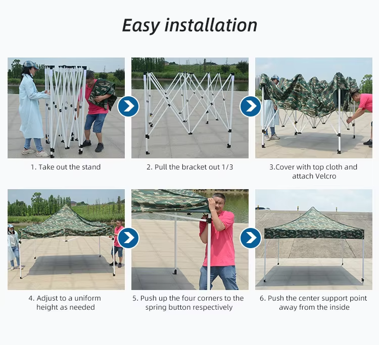 Custom Print 2×2 Event Awning Pop Up Tent Display Marquee Gazebo Canopy Trade Show Advertising Tentpicture8