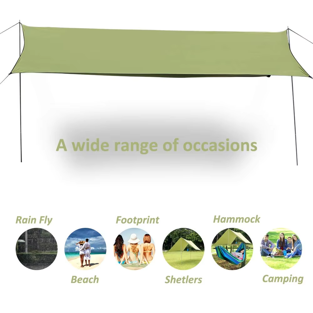 Hot Sale UV Protection Sunshade Waterproof Camping Walker Tent Tarp Rain Fly for Outdoorpicture1
