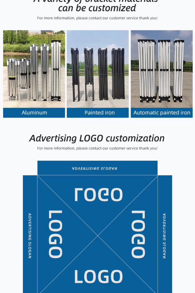 High Quality Outdoor Custom Heavy Duty Canopy Folding 10×20 Gazebo Canopy Trade Show Tent Events With Transparent Roman Windowspicture3