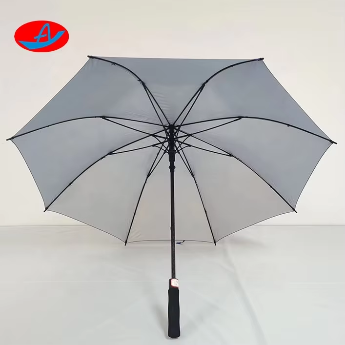 Anyi Long Handle Umbrella Custom Logo Printing Windproof Umbrella for Outdoorpicture3