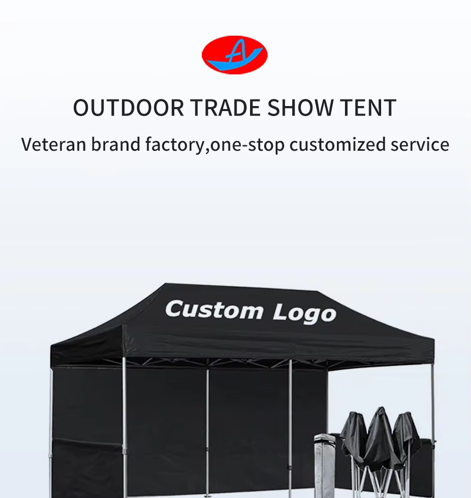 Wholesale Outdoor Steel Frame Trade Show Tent Waterproof 10x20ft 3x6m Pop Up Canopy Tentpicture