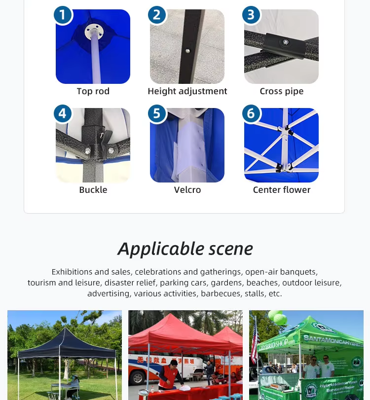 Trade show 3×3 pop up outdoor promotion portable foldable advertising tent exhibition event folding canopy tentpicture7