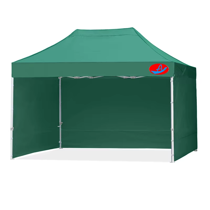 Commercial Forest Green Ez Pop Up Canopy Tent with Sidewalls 10×15 Car Canopy Show Tent