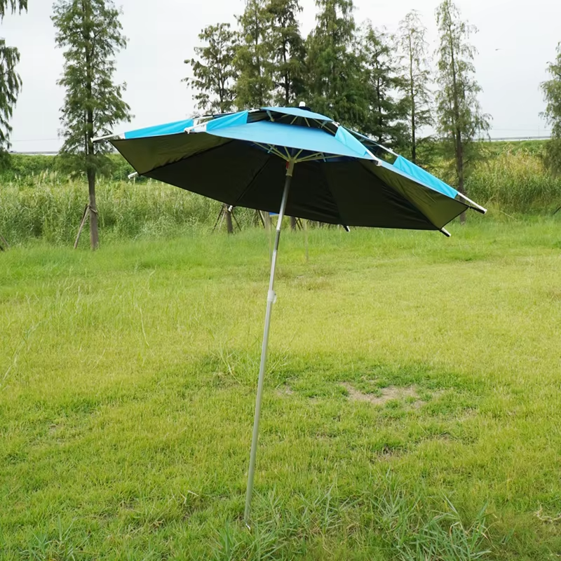 Outdoor Double Layer Fishing Umbrella Camping Waterproof Patio Umbrella Sun protection Umbrellaspicture1