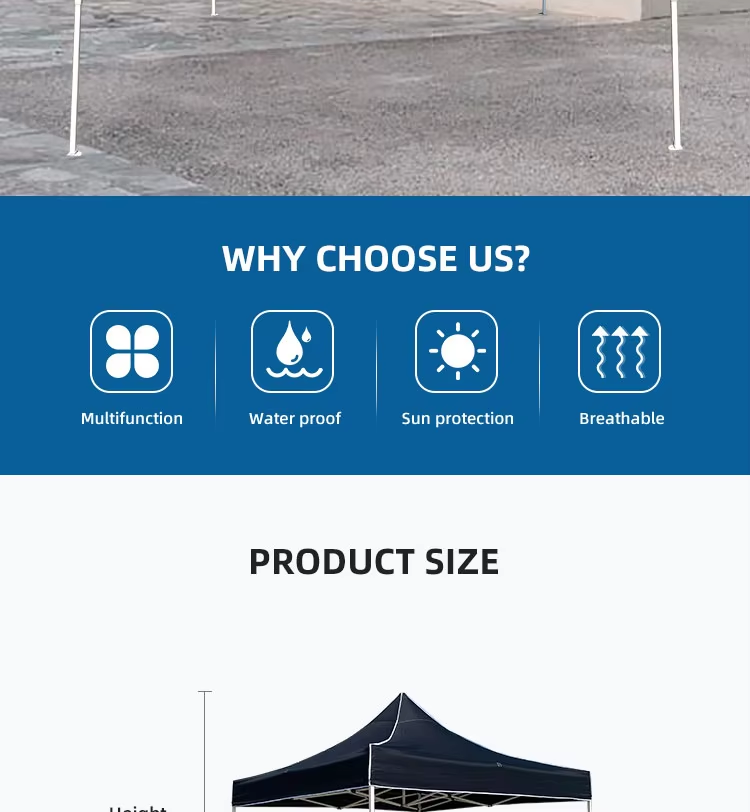 Outdoor Awning Advertising Quick Folding Tents Trade Show Event Custom Exhibition Ez Pop Up 10×10 Canopy Gazebo Fold 3×3picture1