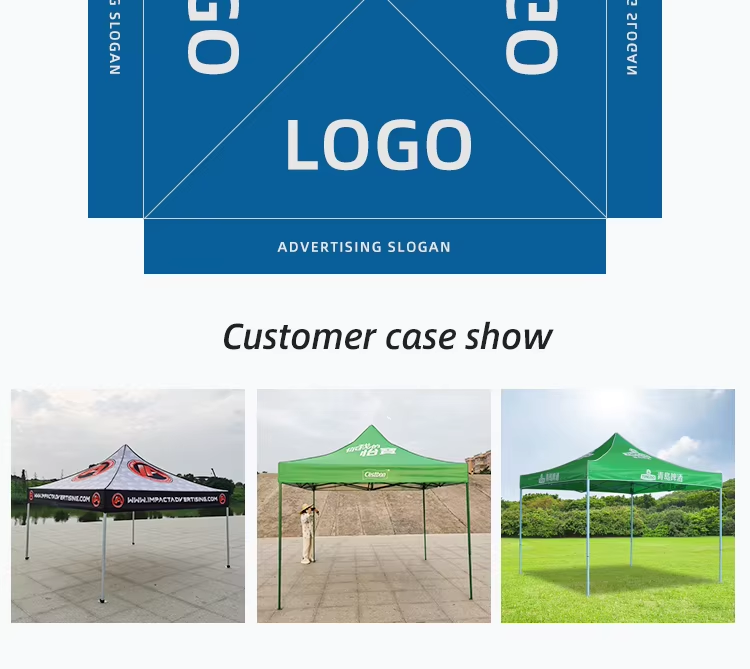 Custom Print 2×2 Event Awning Pop Up Tent Display Marquee Gazebo Canopy Trade Show Advertising Tentpicture5