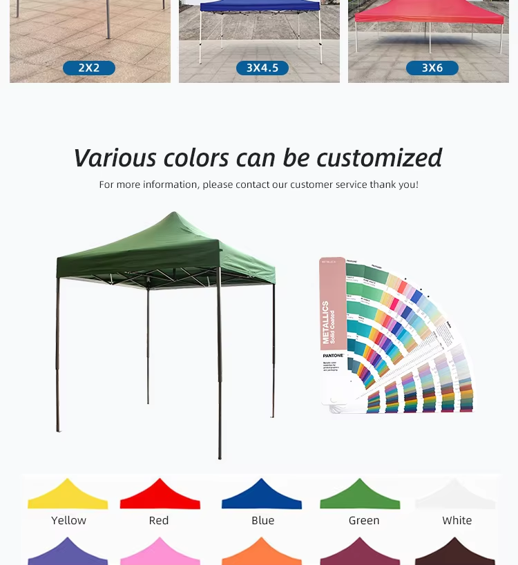Custom Instant Pop Up Outdoor Canopy Tent 10 X 10 Ft Fast Folding Trade Show Tentpicture3