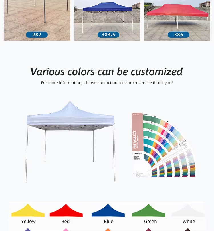 Cheap Custom Folding Printed Portable Pop Up Tent Canopy Outdoor 10x10ft Advertising Party Car Canopy Tentpicture3