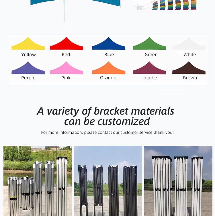 3x3m Foldable WaterProof Canopies Outdoor Portable Hexagon Trade Show Easy Ez Up Event Tent Canopypicture4
