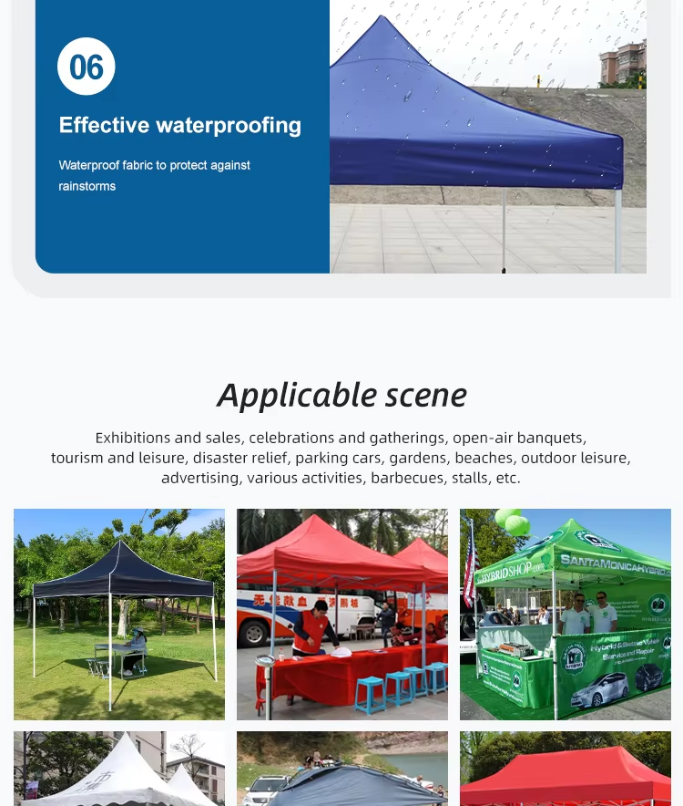 Outdoor Folding Instant 10×10 3×3 Awning Marquee Automatic Tent Gazebo Canopy Trade Show Tentpicture8