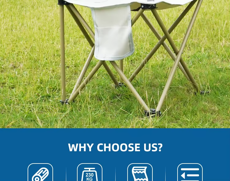 Portable Outdoor Folding Camping Chair with Carrying Bagpicture1