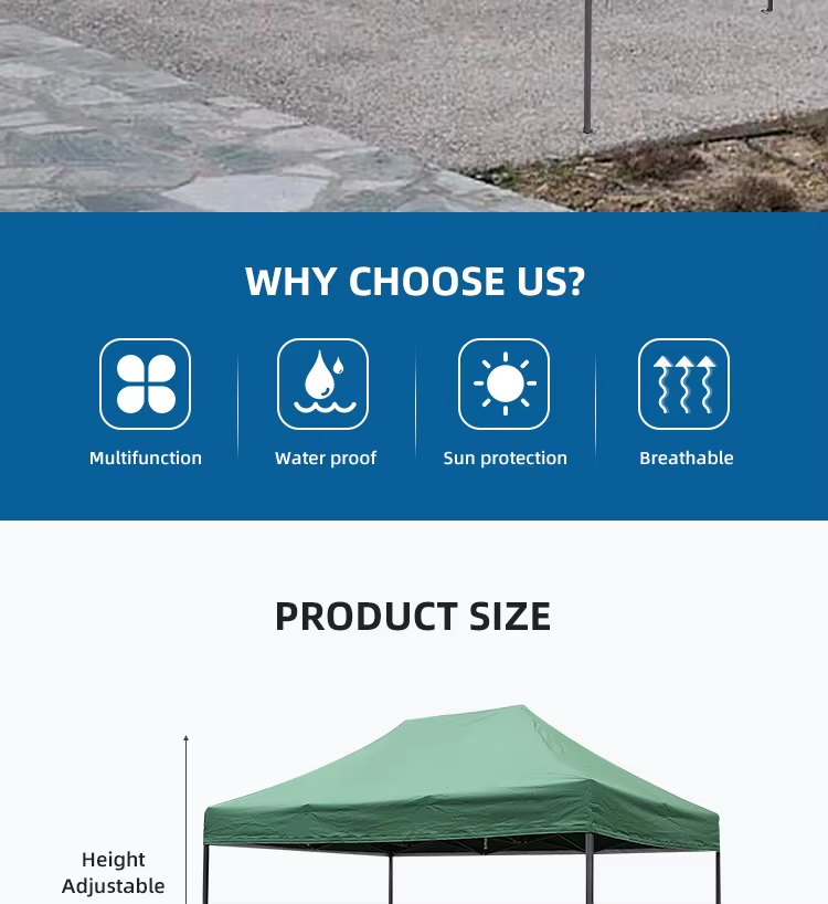Pop Up Folding Marquee Gazebo Canopy Trade Show Tent 2×3 Canopy Tentpicture1