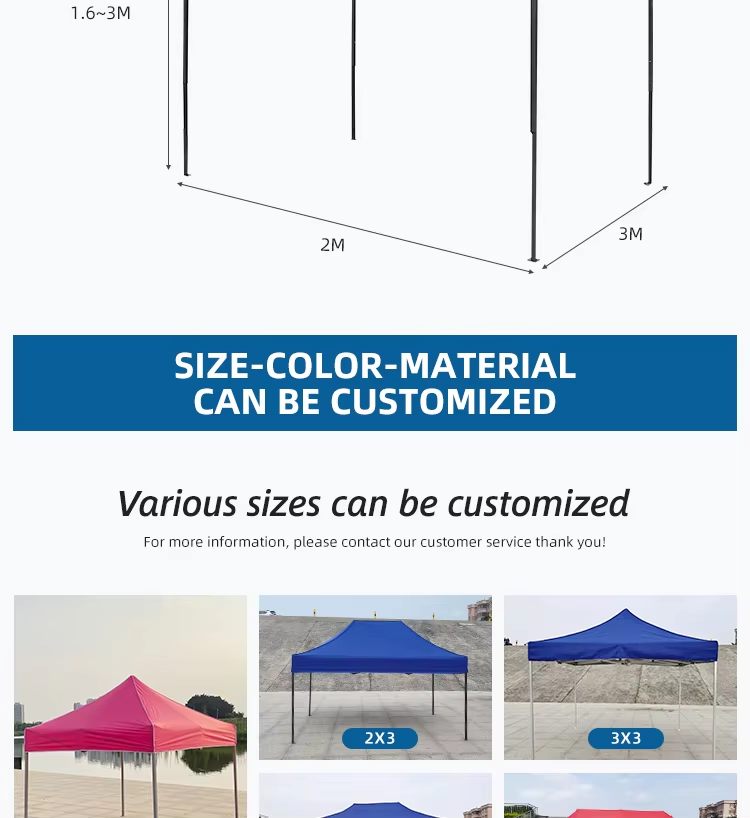 China Pop Up Folding Marquee Gazebo Canopy Trade Show Tent 2×3 Canopy Tentpicture2