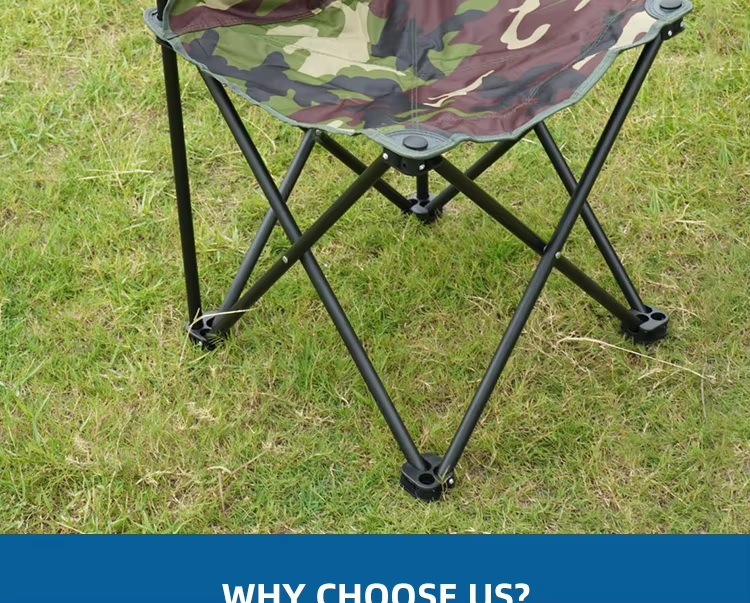 Camping Furniture Outdoor Camouflage Chair Hiking Fishing Chairpicture1