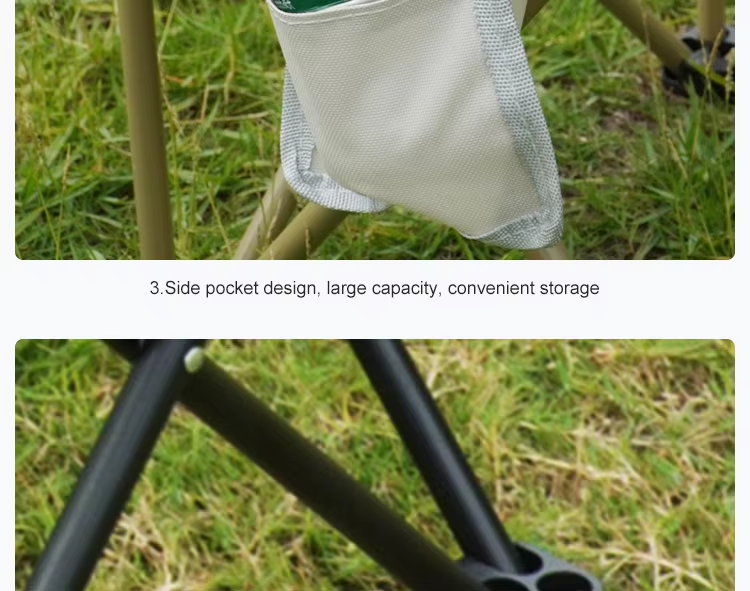 Portable Outdoor Folding Camping Chair with Carrying Bagpicture7