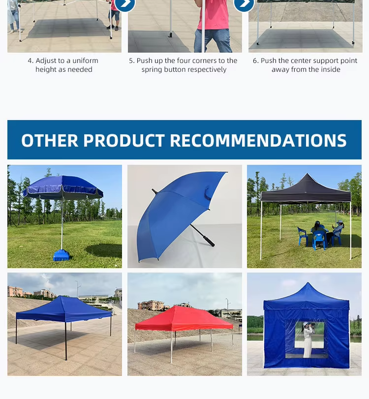 Trade show 3×3 pop up outdoor promotion portable foldable advertising tent exhibition event folding canopy tentpicture9