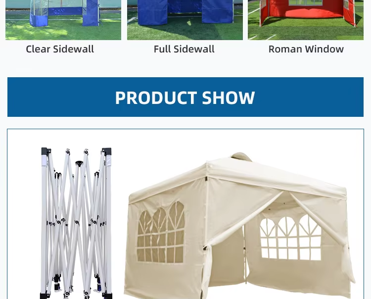 3x6m Waterproof Marquee Pop Up 10x20ft Folding Outdoor Tent 3×6 Fold Gazebo Trade Show Tentpicture8