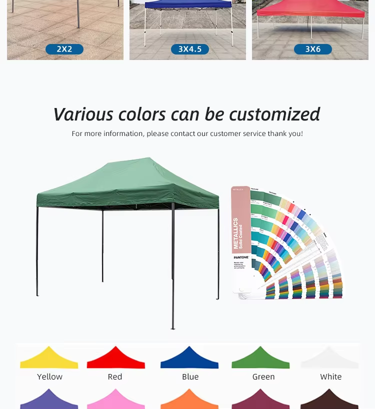 Pop Up Folding Marquee Gazebo Canopy Trade Show Tent 2×3 Canopy Tentpicture3