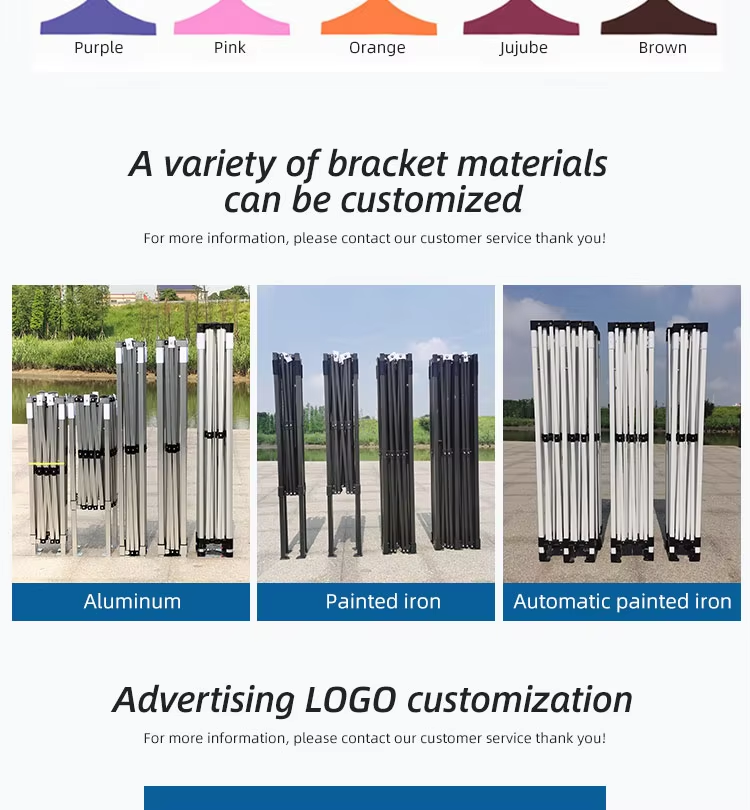 Cheap Custom Folding Printed Portable Pop Up Tent Canopy Outdoor 10x10ft Advertising Party Car Canopy Tentpicture4