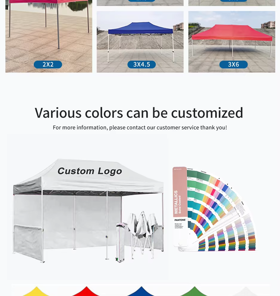 Factory Direct 3×6 Folding Comfortable Outdoor Gazebo Trade Show Tent For Eventspicture3