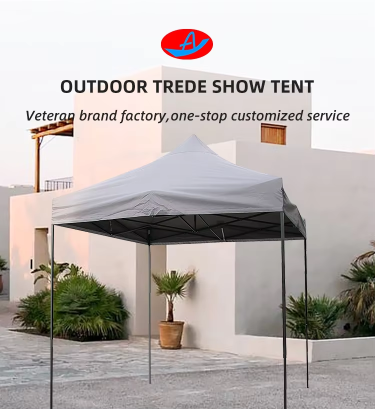 Low Price Advertising Tent 2 x 2m Foot Patio Party Canopy Tent Rain Shade Canopy Trade Show Tentpicture
