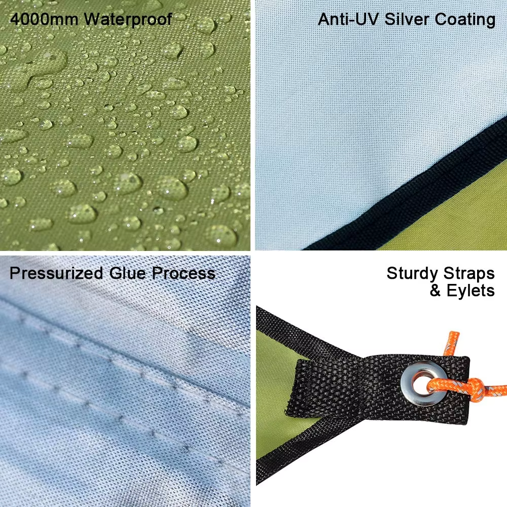 Hot Sale UV Protection Sunshade Waterproof Camping Walker Tent Tarp Rain Fly for Outdoorpicture2