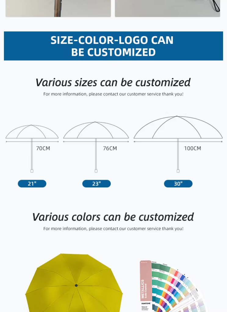High Quality Lightweight Travel Umbrella Uv Protection Beach Sun Automatic Umbrella For Promotionpicture7