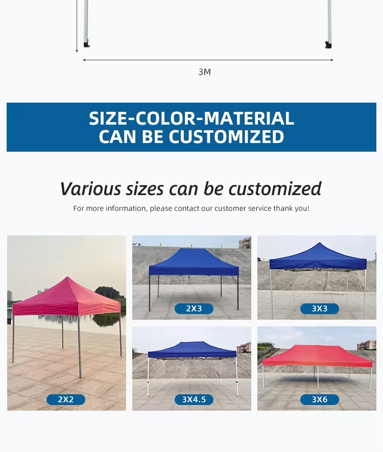 Outdoor Folding Instant 10×10 3×3 Awning Marquee Automatic Tent Gazebo Canopy Trade Show Tentpicture2