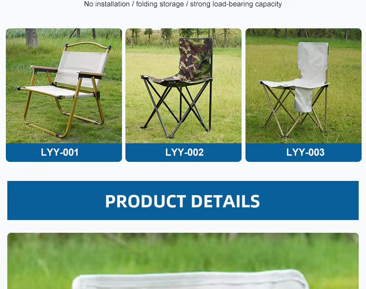 Portable Outdoor Folding Camping Chair with Carrying Bagpicture4